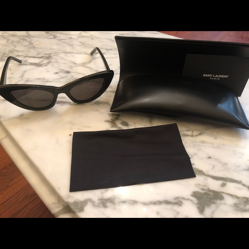 Saint Laurent's cat-eye SL213 Lily sunglasses